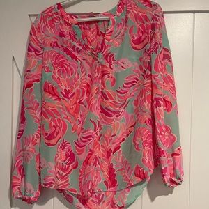 Lilly Pulitzer silk blouse